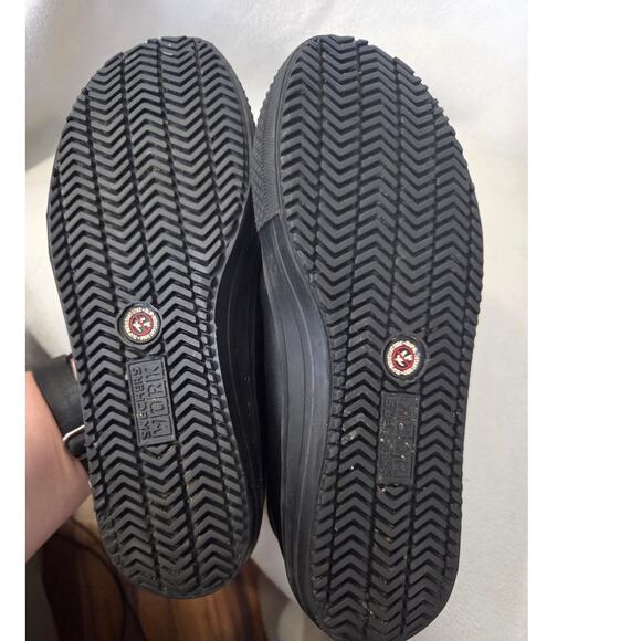 Skechers for Work 76453 Gibson Non-Slip Sneaker Sz 6 Skater Shoes - Picture 6 of 8